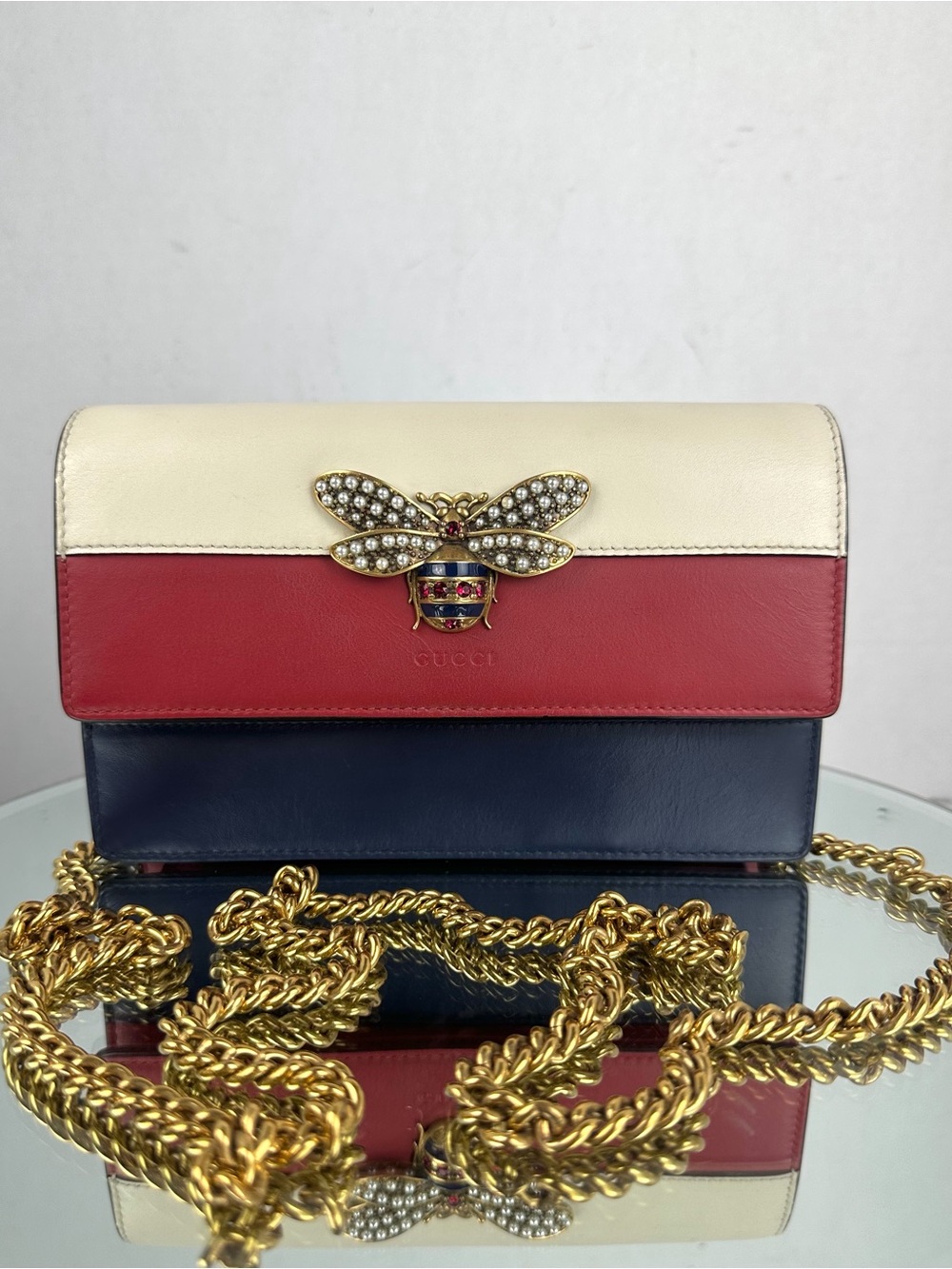 GUCCI QUEEN MARGARET WOC ORIGINAL CHAIN
